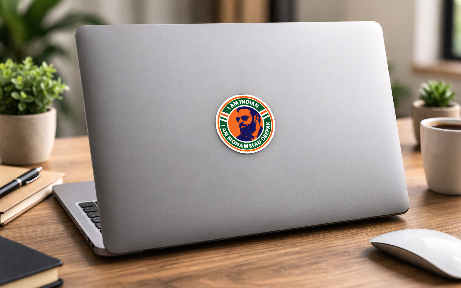 Laptop sticker